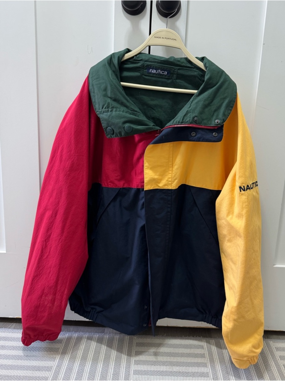 Vintage Nautica Multicolor Windbreaker